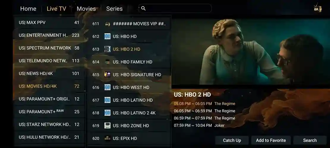 Preview 1 - TeleClair IPTV Premium IPTV Subscription