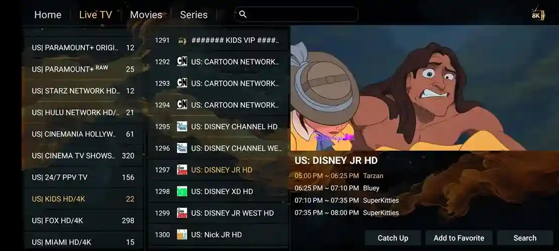 Preview 2 - TeleClair IPTV Premium IPTV Subscription